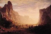 Albert Bierstadt Looking Down Yosemite Valley Albert Bierstadt